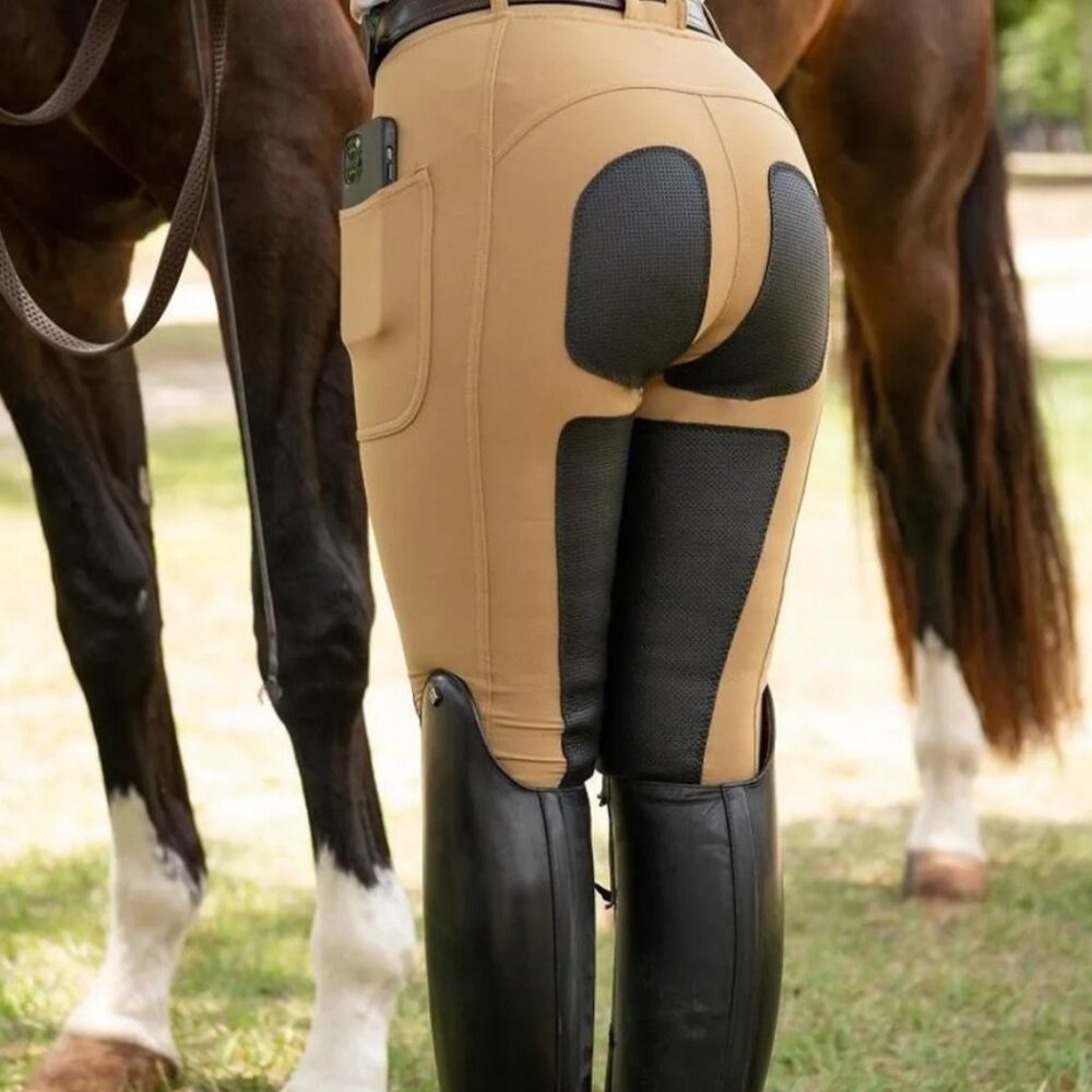 FITS Womens All Season Full Seat Breeches with Pockets